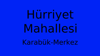 Hürriyet Mahallesi Thumbnail