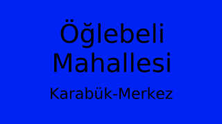 Öğlebeli Mahallesi Thumbnail
