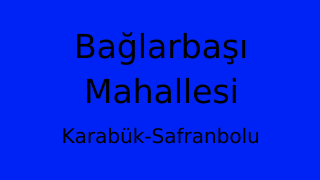 Bağlarbaşı Mahallesi Thumbnail