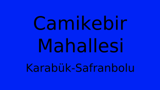 Camikebir Mahallesi Thumbnail