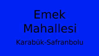 Emek Mahallesi Thumbnail