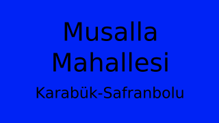 Musalla Mahallesi Thumbnail