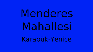 Menderes Mahallesi Thumbnail