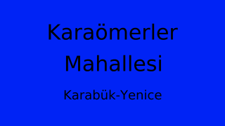 Karaömerler Mahallesi Thumbnail