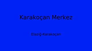 Karakoçan Belediyesi, Elazığ Thumbnail