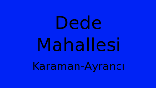 Dede Mahallesi Thumbnail
