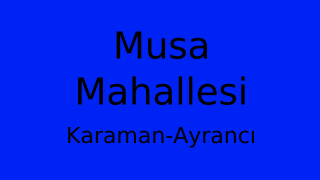 Musa Mahallesi Thumbnail