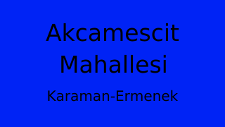 Akcamescit Mahallesi Thumbnail