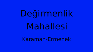 Değirmenlik Mahallesi Thumbnail