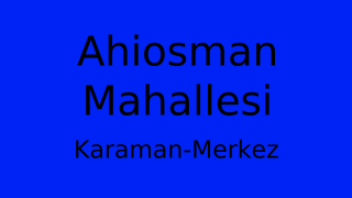 Ahiosman Mahallesi Thumbnail