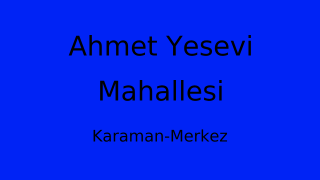Ahmet Yesevi Mahallesi Thumbnail