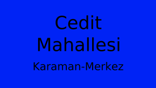 Cedit Mahallesi Thumbnail