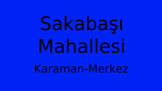 Sakabaşı Mahallesi Thumbnail
