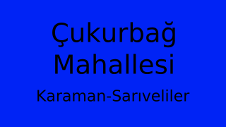 Çukurbağ Mahallesi Thumbnail