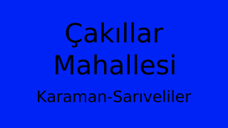 Çakıllar Mahallesi Thumbnail