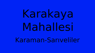 Karakaya Mahallesi Thumbnail