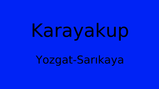 Karayakup, Sarıkaya, Yozgat Thumbnail