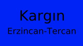 Kargın, Tercan, Erzincan Thumbnail
