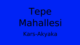 Tepe Mahallesi Thumbnail