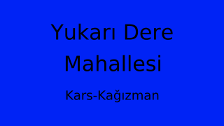 Yukarı Dere Mahallesi Thumbnail