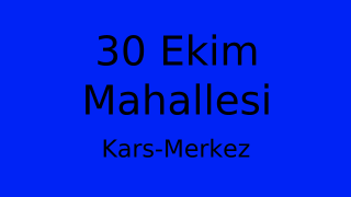 30 Ekim Mahallesi Thumbnail