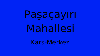 Paşaçayırı Mahallesi Thumbnail