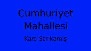Cumhuriyet Mahallesi Thumbnail