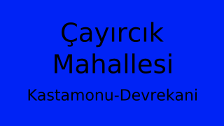 Çayırcık Mahallesi Thumbnail