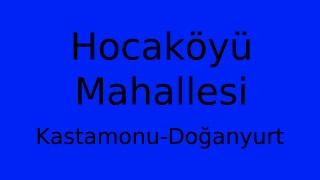 Hocaköyü Mahallesi Thumbnail