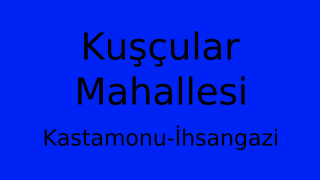 Kuşçular Mahallesi Thumbnail