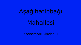 Aşağıhatipbağı Mahallesi Thumbnail