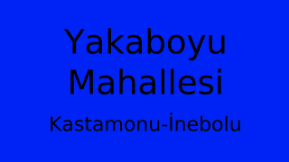 Yakaboyu Mahallesi Thumbnail