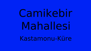 Camikebir Mahallesi Thumbnail