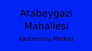 Atabeygazi Mahallesi Thumbnail