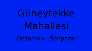 Güneytekke Mahallesi Thumbnail
