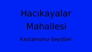 Hacıkayalar Mahallesi Thumbnail