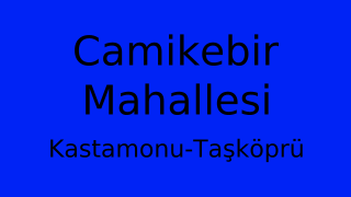 Camikebir Mahallesi Thumbnail