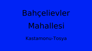 Bahçelievler Mahallesi Thumbnail