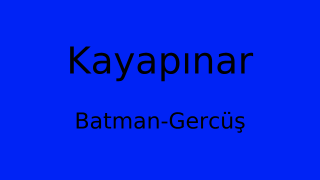 Kayapınar, Gercüş, Batman Thumbnail