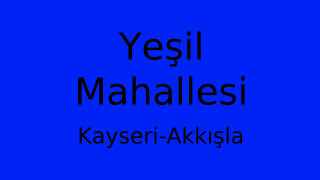 Yeşil Mahallesi Thumbnail