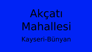 Akçatı Mahallesi Thumbnail