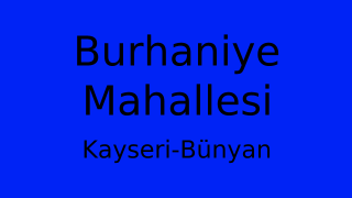 Burhaniye Mahallesi Thumbnail