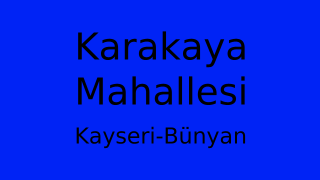 Karakaya Mahallesi Thumbnail