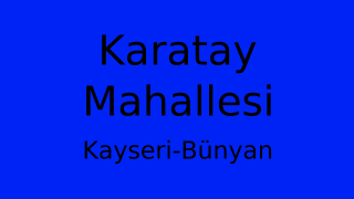 Karatay Mahallesi Thumbnail