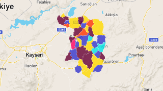 Kayseri Bünyan'ın Mahalleleri, Nüfus Bilgileri, Haritalar ve İstatistikler Thumbnail