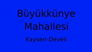 Büyükkünye Mahallesi Thumbnail