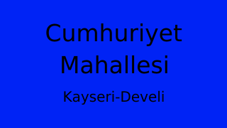 Cumhuriyet Mahallesi Thumbnail