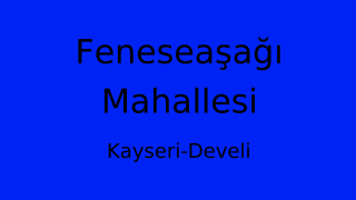 Feneseaşağı Mahallesi Thumbnail