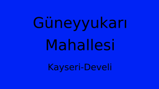 Güneyyukarı Mahallesi Thumbnail