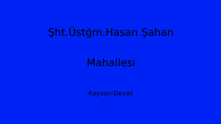 Şht.Üstğm.Hasan Şahan Mahallesi Thumbnail